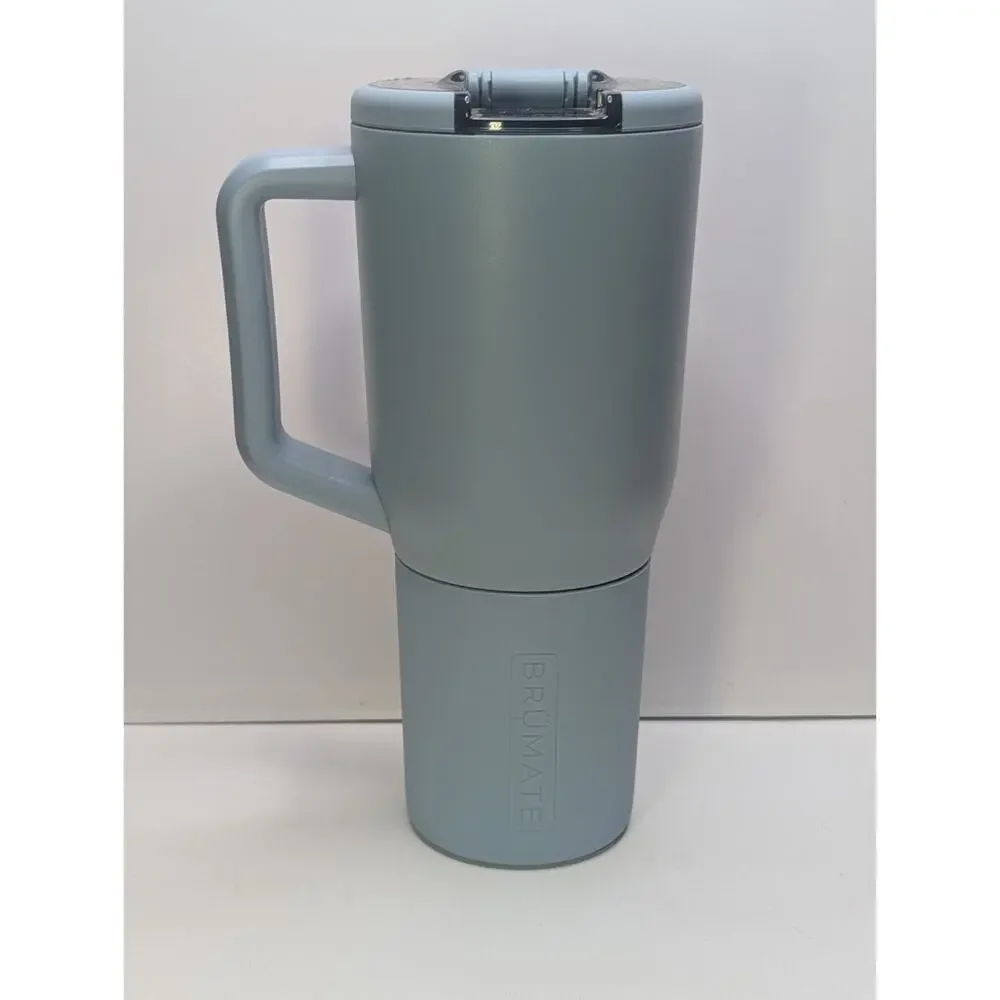 BrüMate Müv 35 oz Leakproof Travel Coffee Mug Mist Blue New